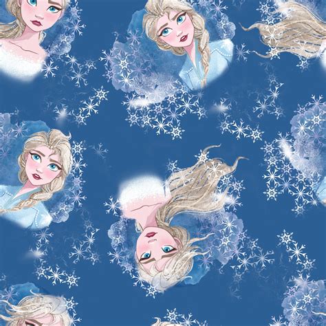 elsa frozen fabric|More.